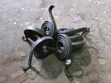 Set of 7 Metal Coiled Springs