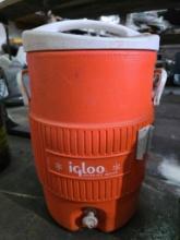 Igloo 5-Gallon Orange Insulated Water Cooler with Spigot