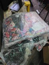 Lot of Cotton Floral Express Vests in Varied Sizes