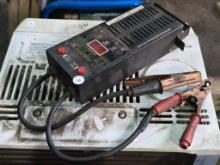 Digital Battery Tester With Clamps and Display