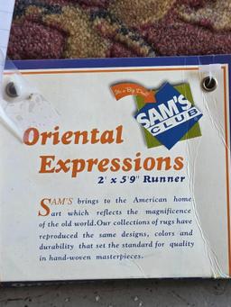 Sams Club Oriental Expressions 2 x 59 Runner Rugs (Set of 2)