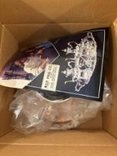 Ornate Silver Plated Platter with Original Box and Materials