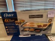 Oster Duraceramic Electric Griddle with Nonstick Cooking Plate