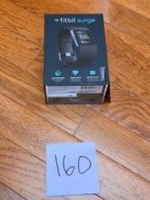 Fitbit Surge Fitness Superwatch, Large, Black, New in Box