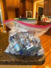 Cascade Platinum Dishwasher Pods and Assorted Hand Sanitizer Bottles