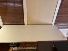 Cosco Folding Table with Plastic Top and Steel Legs