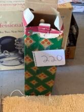 Wooden Red and White Nutcracker with Gift Box