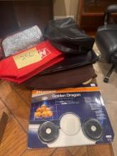 Items Including LED Light, Bag, and Accessories