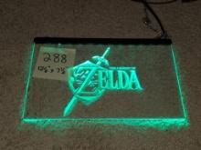 The Legend of Zelda LED Light-Up Display Sign
