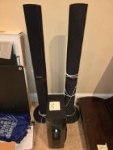 Panasonic SB-HF770 Speaker System and SB-HW460 Subwoofer Set
