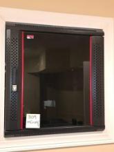 Gator Racks Wall-Mounted Rack Enclosure with Accessories