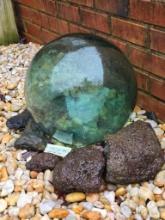 Large 12 1/2-Inch Glass Ball Sphere