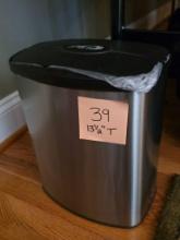Stainless Steel Trash Can with 13.5 Inch Height
