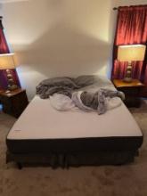 King Size Casper Mattress With Platform Base