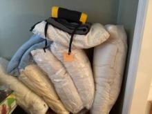 Bedding Pillows, Blanket, and Pillowcase Set