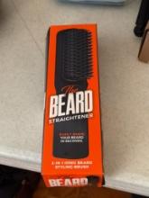 Wild Willies The Beard Straightener  2-in-1 Ionic Beard Styling Brush