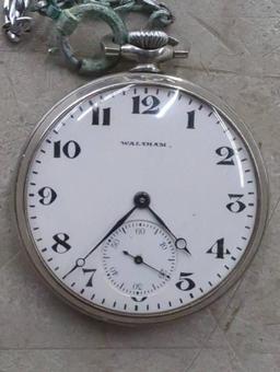 Waltham Pocket Watch with Chain