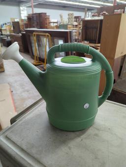 Green Plastic Watering Can by Style Selections, 1.75L Capacity