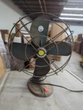 A.C. Gilbert Co. Metal Electric Fan, Measures 4.5 x 7 x 12 Inches