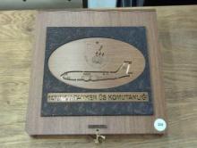 Wooden Box With 10th Tanker Base Command Design
