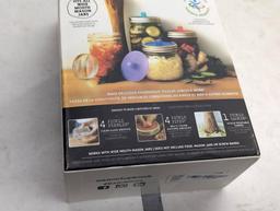 Masontops Complete Fermentation Kit with Accessories, Fits Wide Mouth Mason Jars
