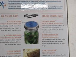 Masontops Complete Fermentation Kit with Accessories, Fits Wide Mouth Mason Jars