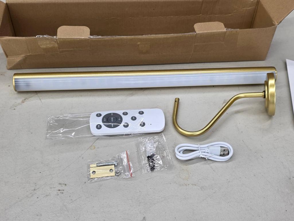 Bridika Battery Picture Light with Remote Control and Accessories
