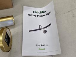 Bridika Battery Picture Light with Remote Control and Accessories