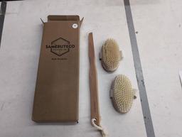 Samebutico Body Brush Set with Open Box