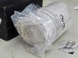 Blunique Ultra Soft Faux Fur Throw Blanket 5050 Inches in Light Brown, Sealed