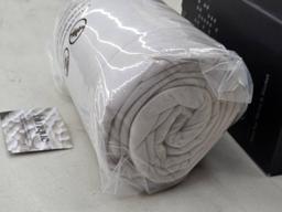 Blunique Ultra Soft Faux Fur Throw Blanket 5050 Inches in Light Brown, Sealed