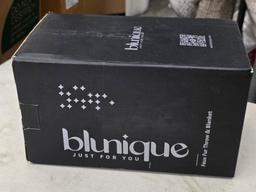 Blunique Ultra Soft Faux Fur Throw Blanket 5050 Inches in Light Brown, Sealed