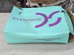 Chicxpace King-Sized Cooling Comforter in Opened Box