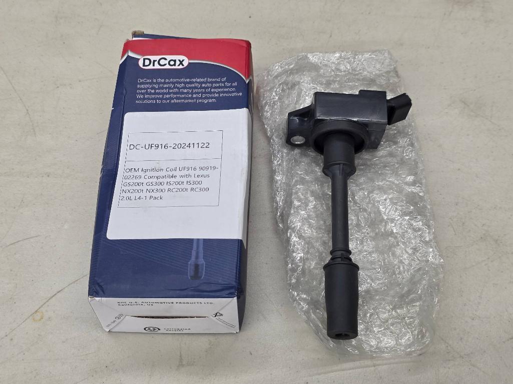 DrCox OEM Ignition Coil UF916 for Lexus Models, Opened Box