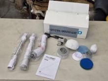 Labigo KS-2619 Electric Spin Scrubber With Accessories and Opened Box