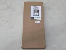 Simple Trending Black Garment Rack, Opened Box