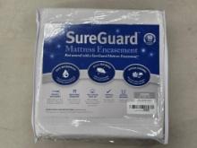 SureGuard Mattress Encasement, Queen Size, 60 x 80 x 9, New Condition