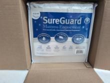 SureGuard Mattress Encasement, Queen Size, Waterproof and Hypoallergenic, Open Box