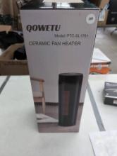 Qowetu PTC-SL1701 Ceramic Fan Heater, Open Box