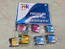 Star Ink LC20EXXL Premium Ink Cartridge 9-Pack, Open Box