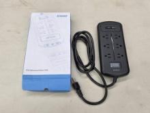Eisso IPX6 Waterproof Power Strip with Surge Protection