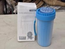 Large Soft Gentle Paw Cleaner for Dogs with Opened Box