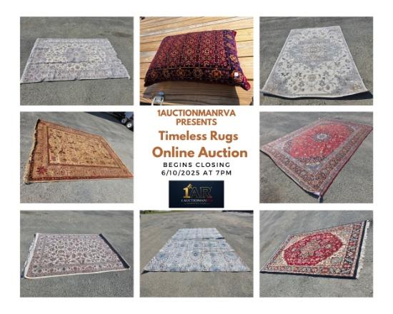 1AuctionmanRVA's Timeless Rugs Online Auction