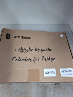 #) Acrylic Magnetic Calendar for Fridge by BKB Global