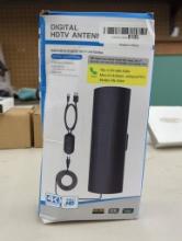 Indoor/Outdoor Digital HDTV Antenna, Open Box