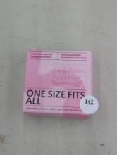 Pink One Size Fits All Snap-On Teeth Cover