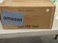 Wall Lantern V260-ORB 2-Pack