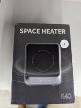 Lerat K40 Space Heater with Touch Control, 500W, 125V