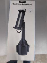Apps2Car Cup Holder Tablet Mount with Adjustable Arm