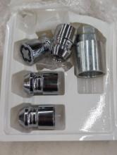 Automotive Wheel Lock Lug Nut Set With Key
